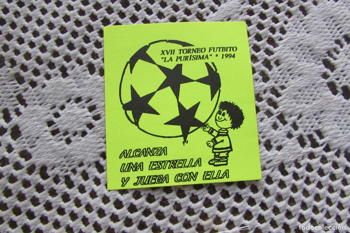 Pegatinas de colecci&oacute;n: XVII TORNEO FUTBITO LA PURISIMA 1994 SALAMANCA