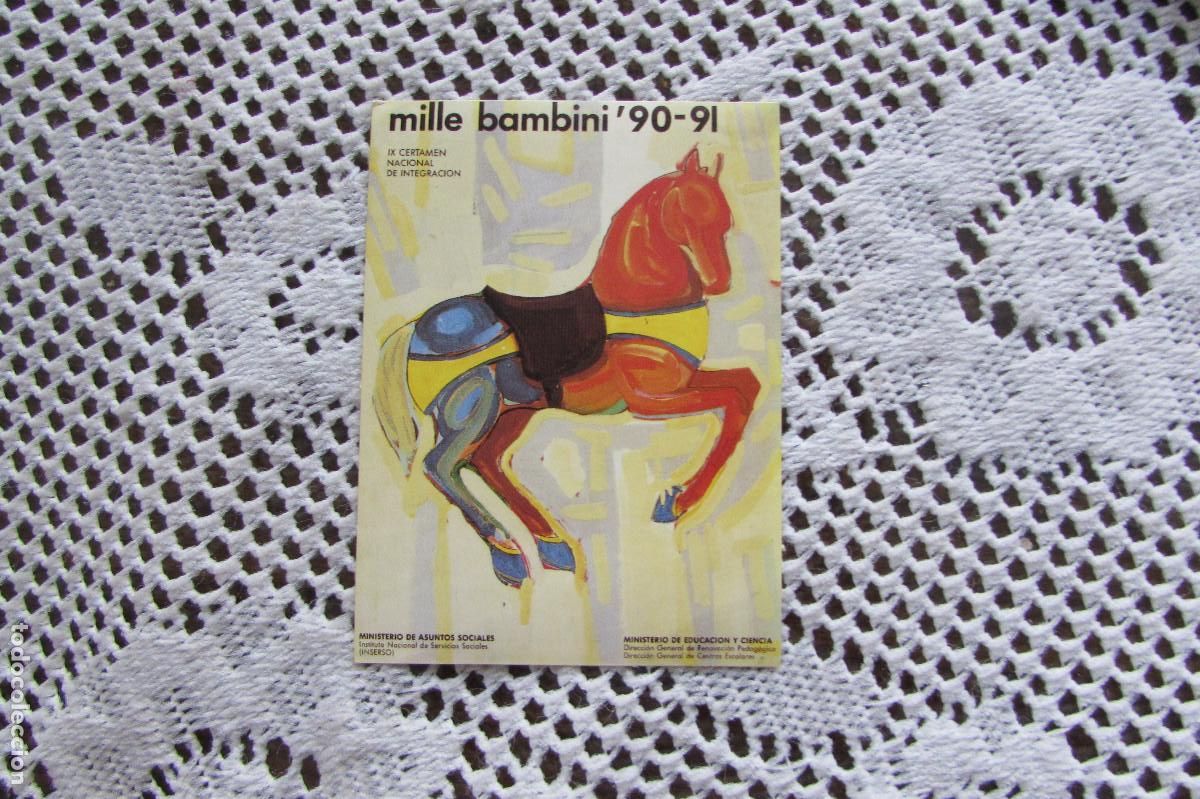 Pegatinas de colecci&oacute;n: PEGATINA MILLE BAMBINI 90-91
