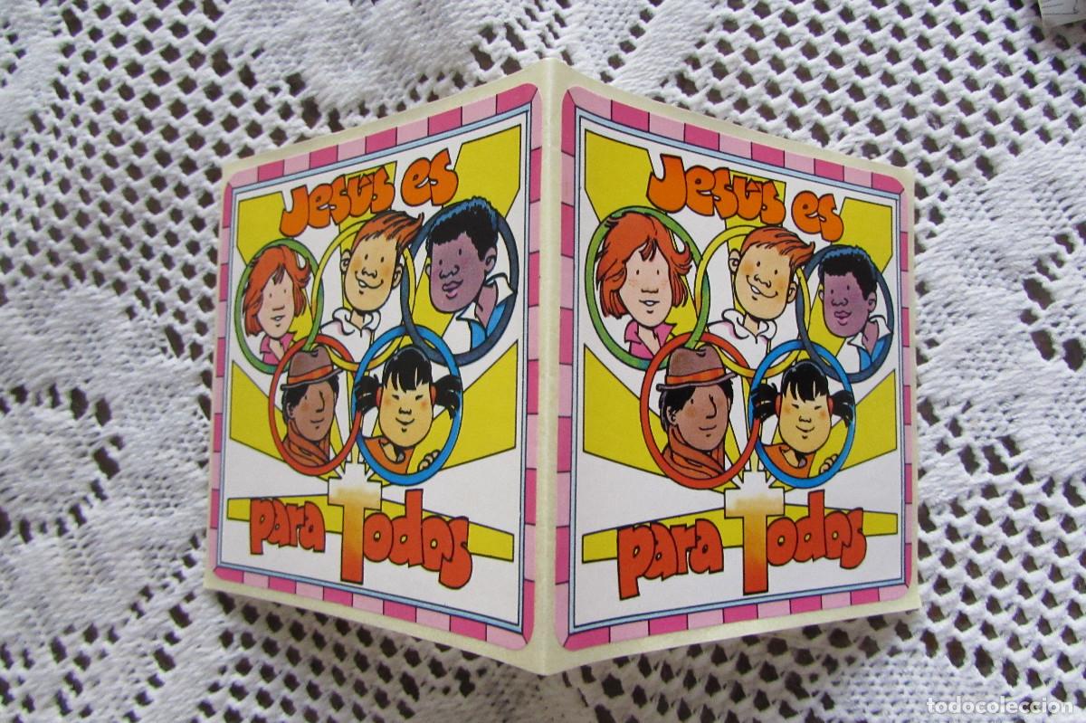 Pegatinas de colecci&oacute;n: LOTE 2 PEGATINAS JES&Uacute;S ES PARA TODOS RELIGIOSA