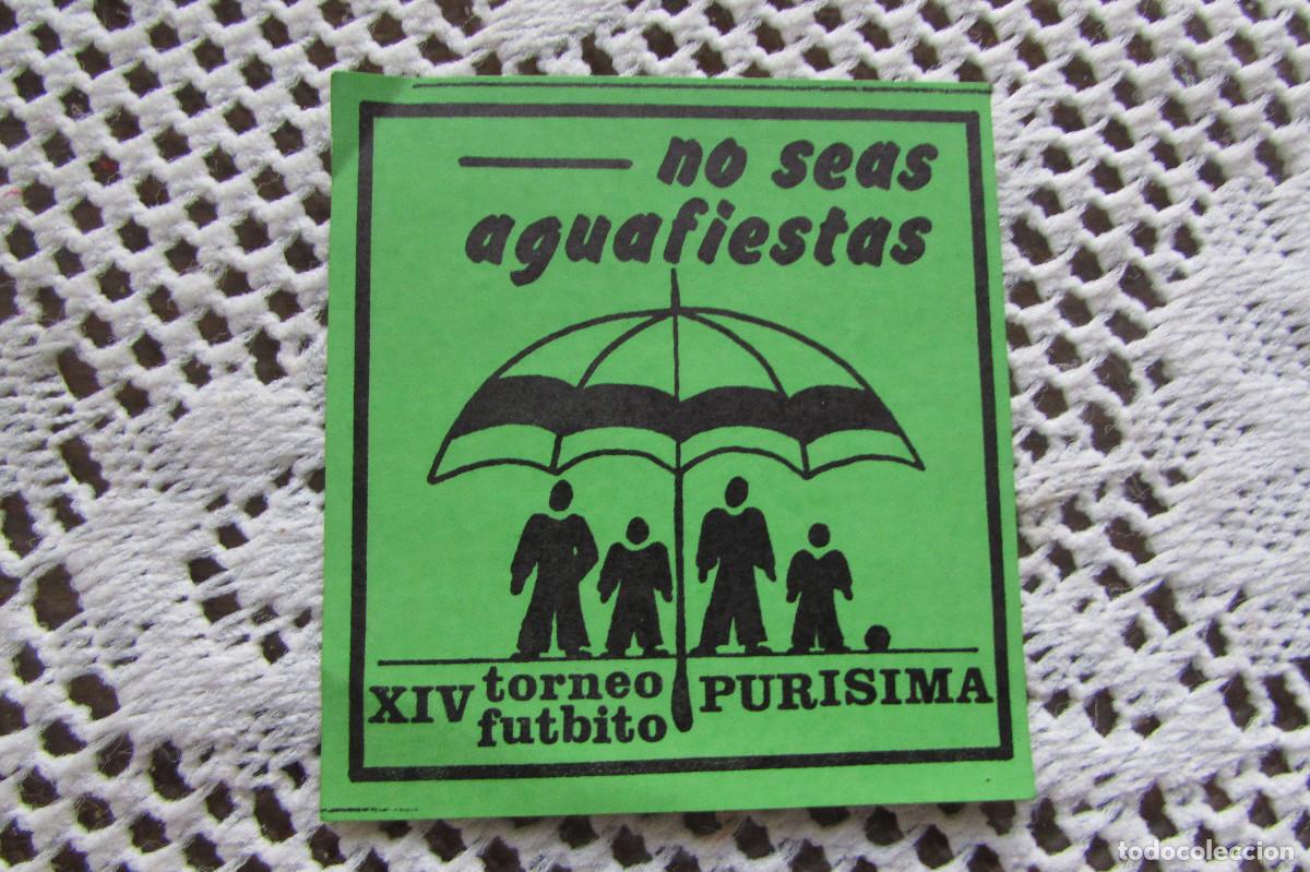 Pegatinas de colecci&oacute;n: PEGATINA XIV TORNEO FUTBITO PURISIMA SALAMANCA