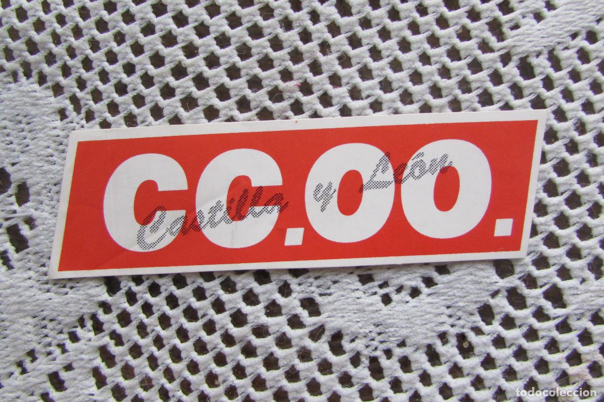 Pegatinas de colecci&oacute;n: PEGATINA POLITICA - CC.OO CASTILLA LEON