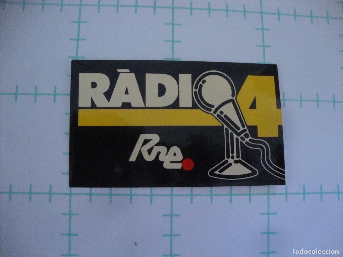 Pegatinas de colecci&oacute;n: PEGATINA NUEVA RADIO NACIONAL DE ESPA&Ntilde;A RADIO 4