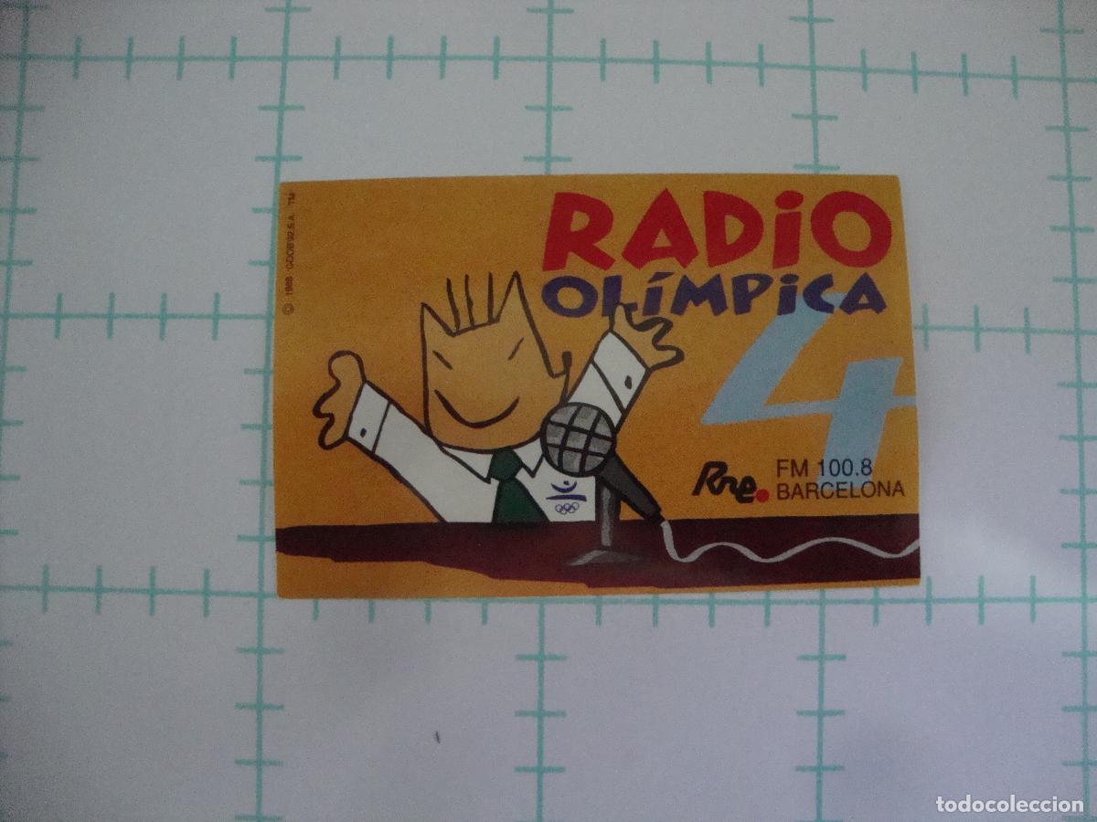 Pegatinas de colecci&oacute;n: PEGATINA NUEVA RADIO NACIONAL DE ESPA&Ntilde;A RADIO OLIMPICA