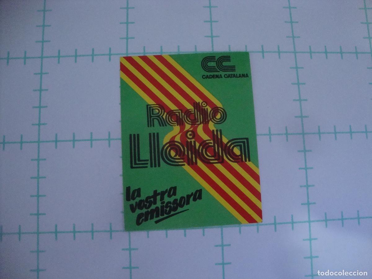 Pegatinas de colecci&oacute;n: PEGATINA NUEVA RADIO LLEIDA CADENA CATALANA