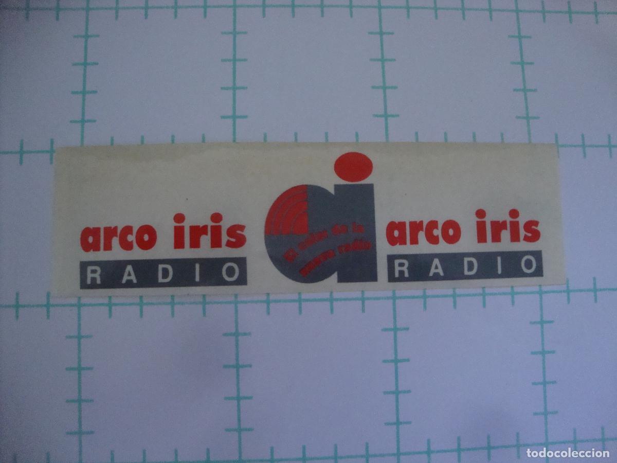 Pegatinas de colecci&oacute;n: PEGATINA NUEVA RADIO ARCO IRIS