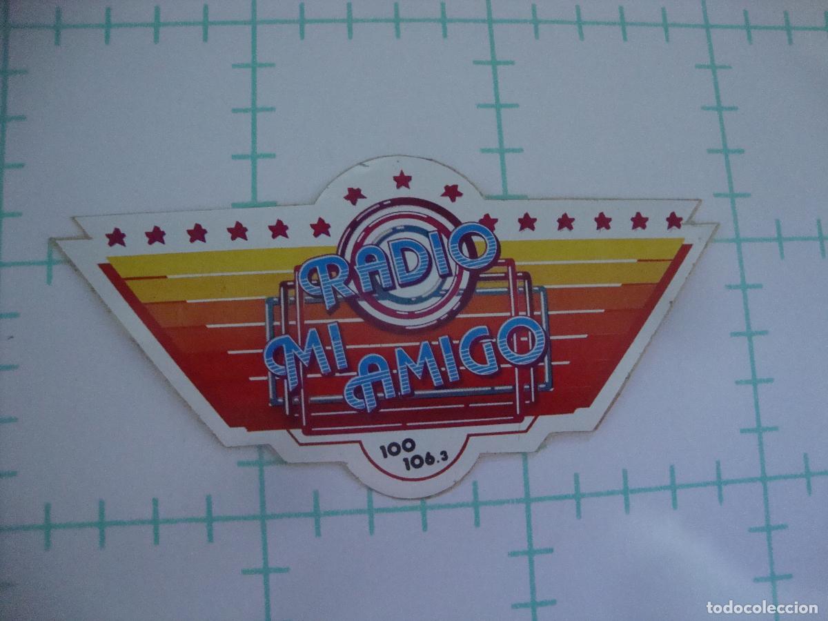 Pegatinas de colecci&oacute;n: PEGATINA NUEVA RADIO MI AMIGO