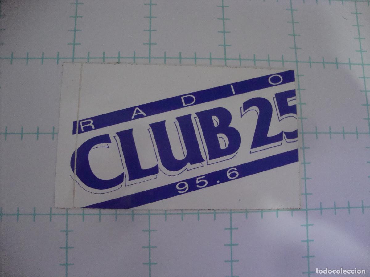 Pegatinas de colecci&oacute;n: PEGATINA NUEVA RADIO CLUB 25