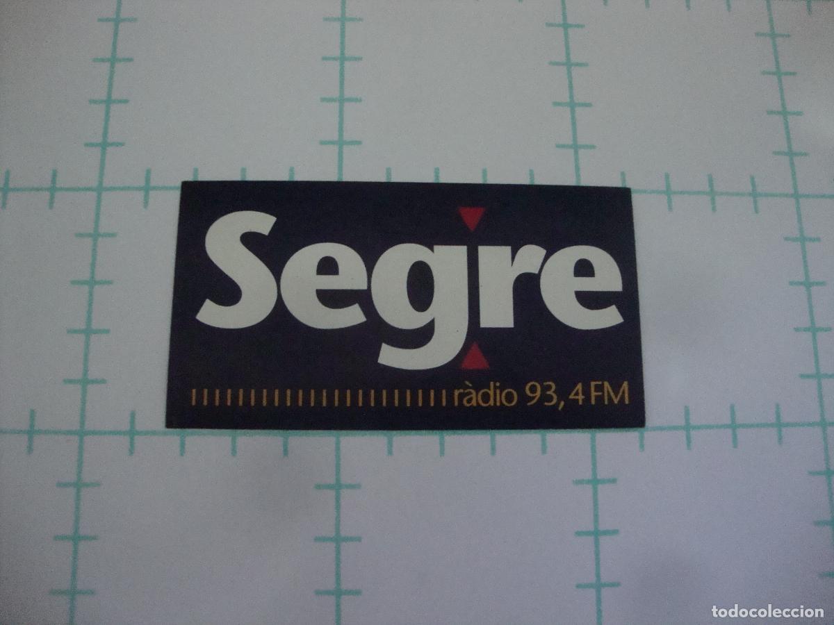 Pegatinas de colecci&oacute;n: PEGATINA NUEVA RADIO SEGRE