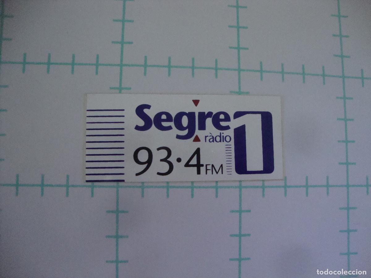 Pegatinas de colecci&oacute;n: PEGATINA NUEVA RADIO SEGRE