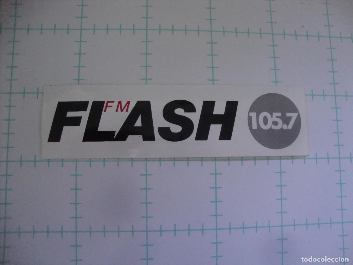 Pegatinas de colecci&oacute;n: PEGATINA NUEVA RADIO FLASH FM