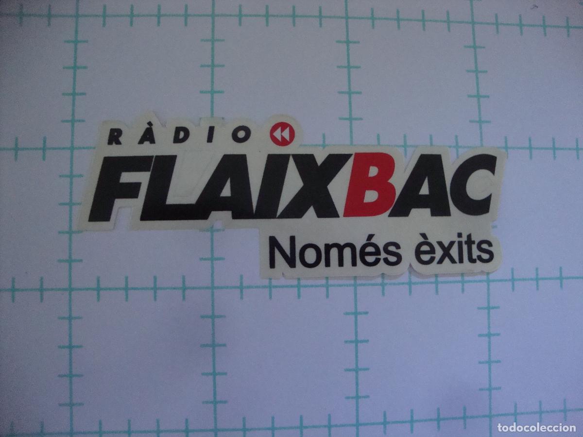 Pegatinas de colecci&oacute;n: PEGATINA NUEVA RADIO FLAIXBAC NO MES EXITS