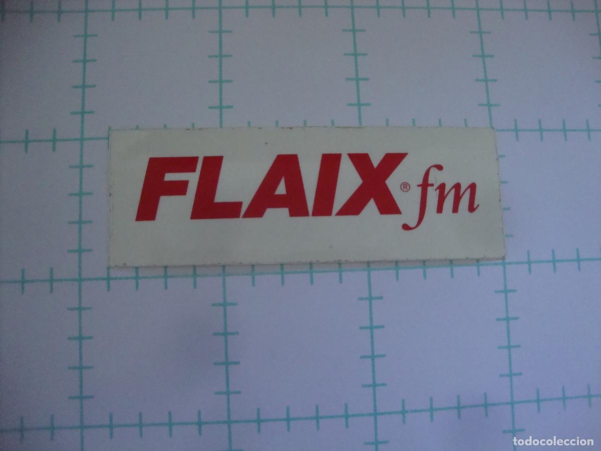 Pegatinas de colecci&oacute;n: PEGATINA NUEVA RADIO FLAIX FM