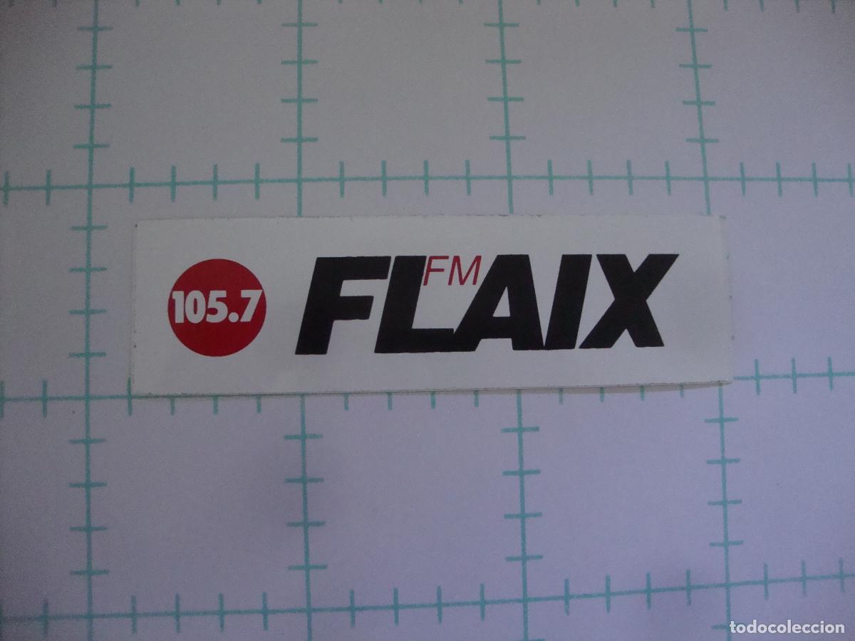 Pegatinas de colecci&oacute;n: PEGATINA NUEVA RADIO FLAIX FM