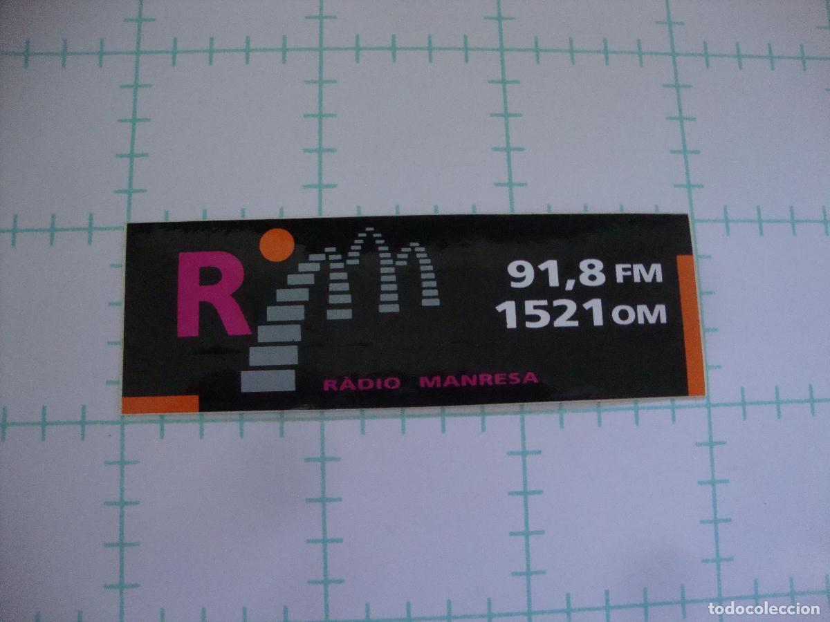 Pegatinas de colecci&oacute;n: PEGATINA NUEVA RADIO MANRESA