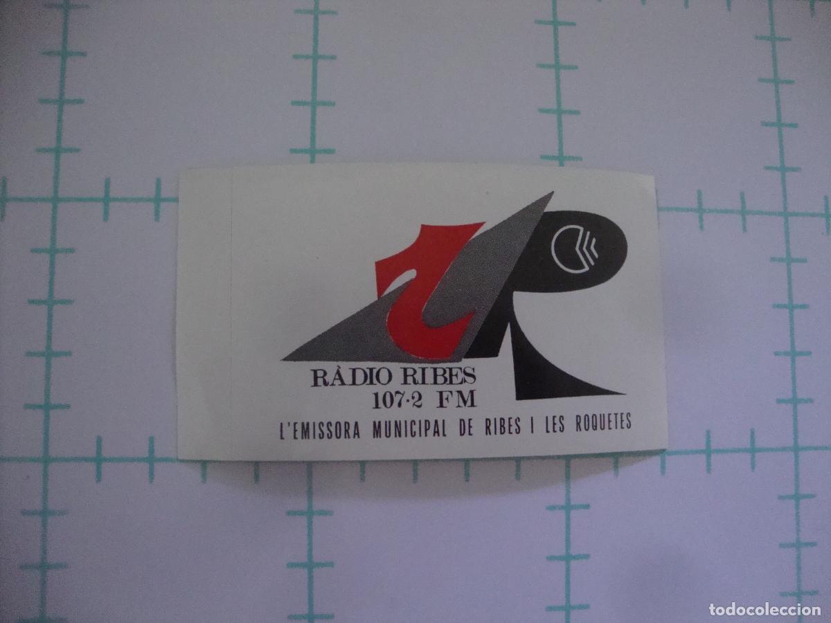 Pegatinas de colecci&oacute;n: PEGATINA NUEVA RADIO RIBES