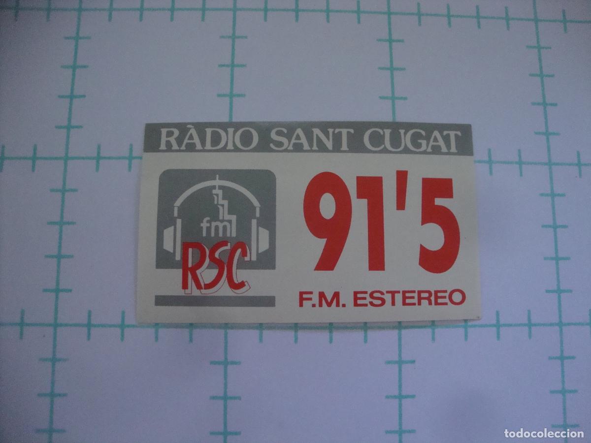 Pegatinas de colecci&oacute;n: PEGATINA NUEVA RADIO SANT CUGAT