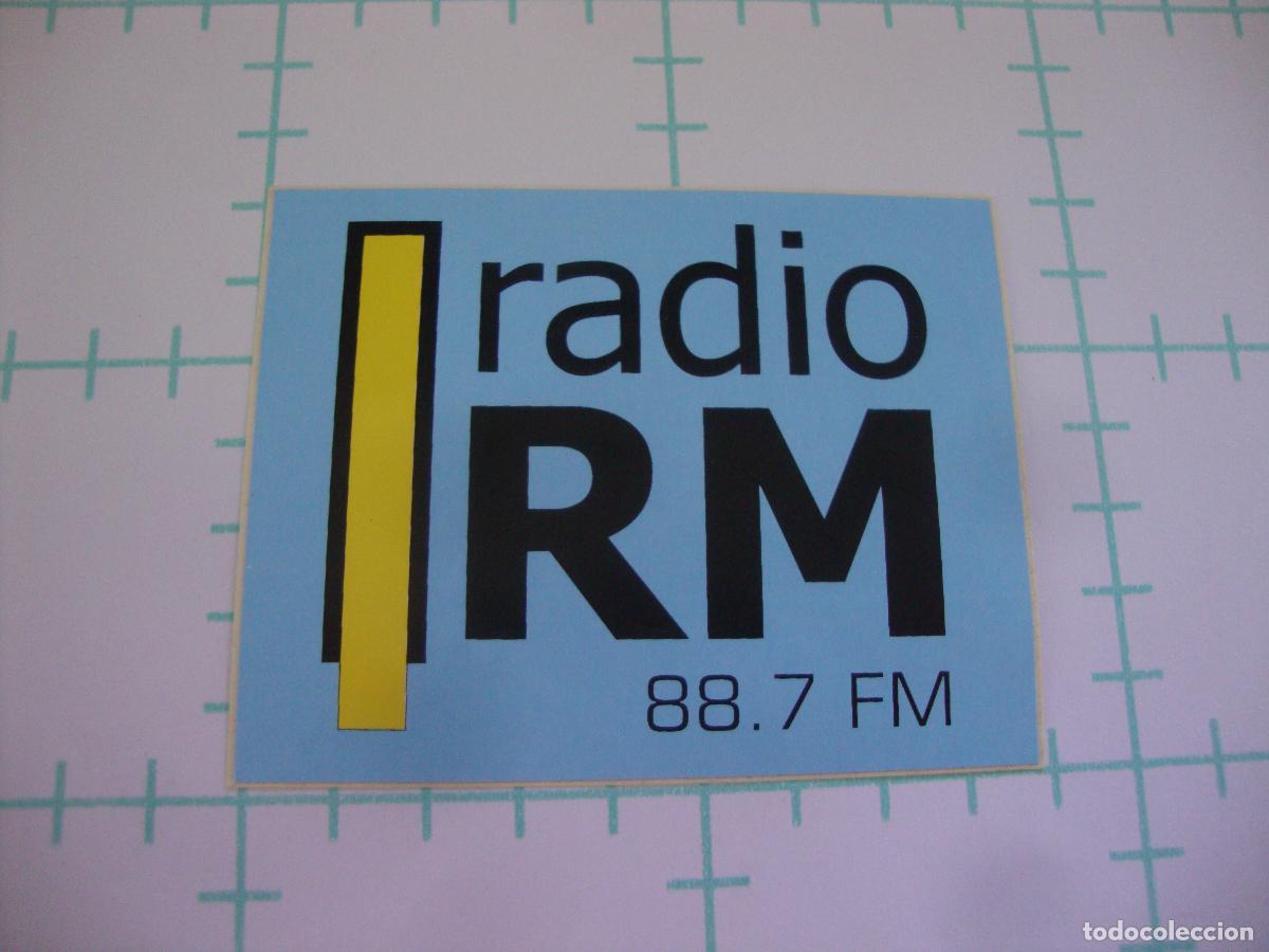 Pegatinas de colecci&oacute;n: PEGATINA NUEVA RADIO RM