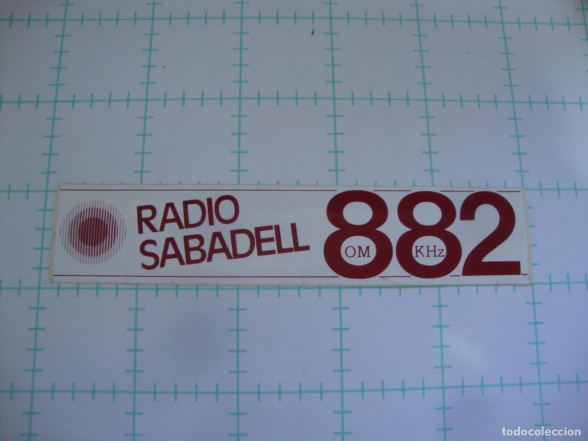Pegatinas de colecci&oacute;n: PEGATINA NUEVA RADIO SABADELL