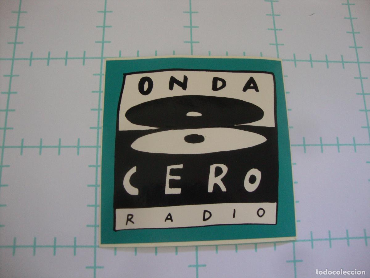 Pegatinas de colecci&oacute;n: PEGATINA NUEVA RADIO ONDA CERO