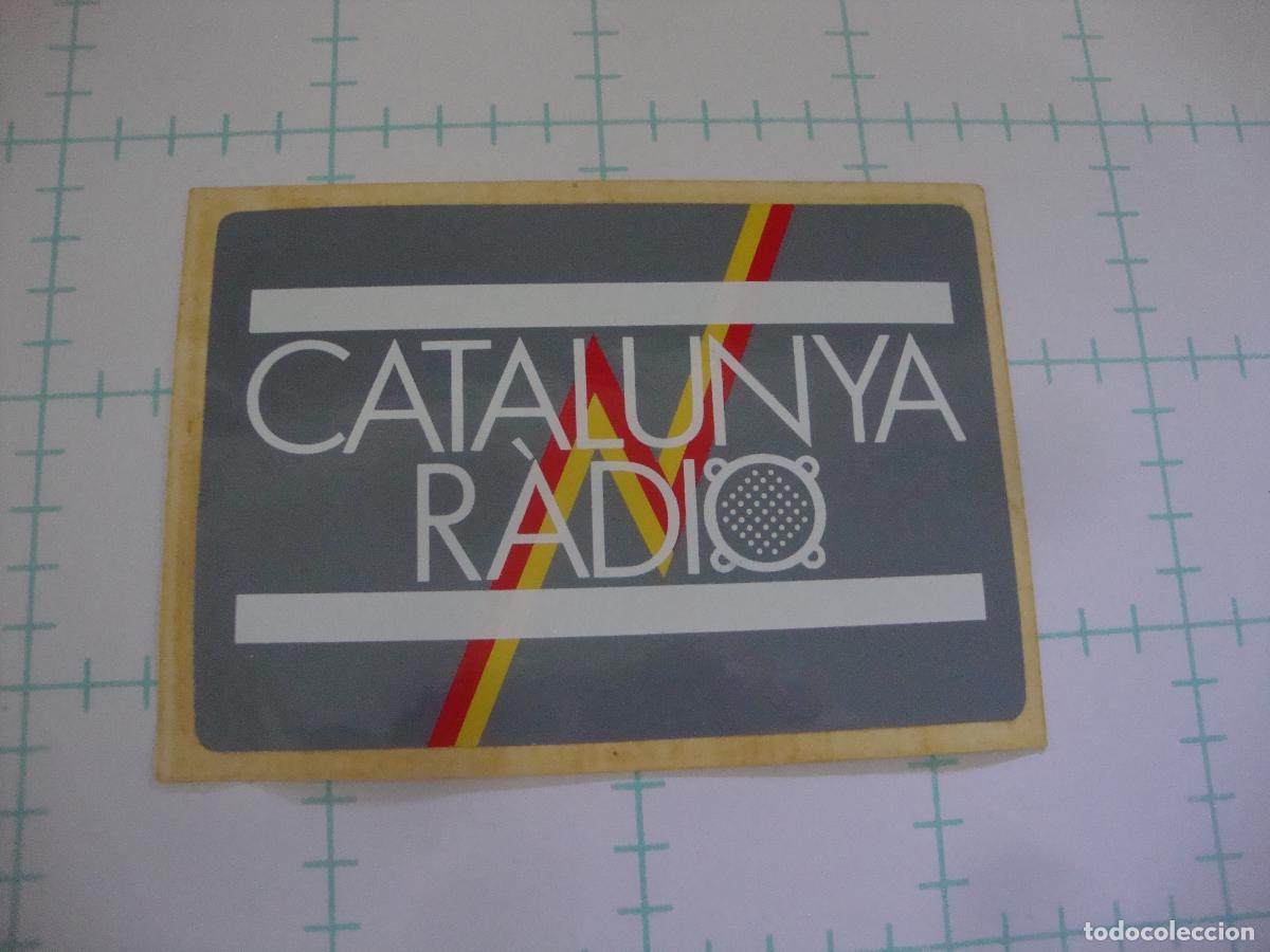 Pegatinas de colecci&oacute;n: PEGATINA POSTAL FALTA COLA RADIO CATALUNYA RADIO