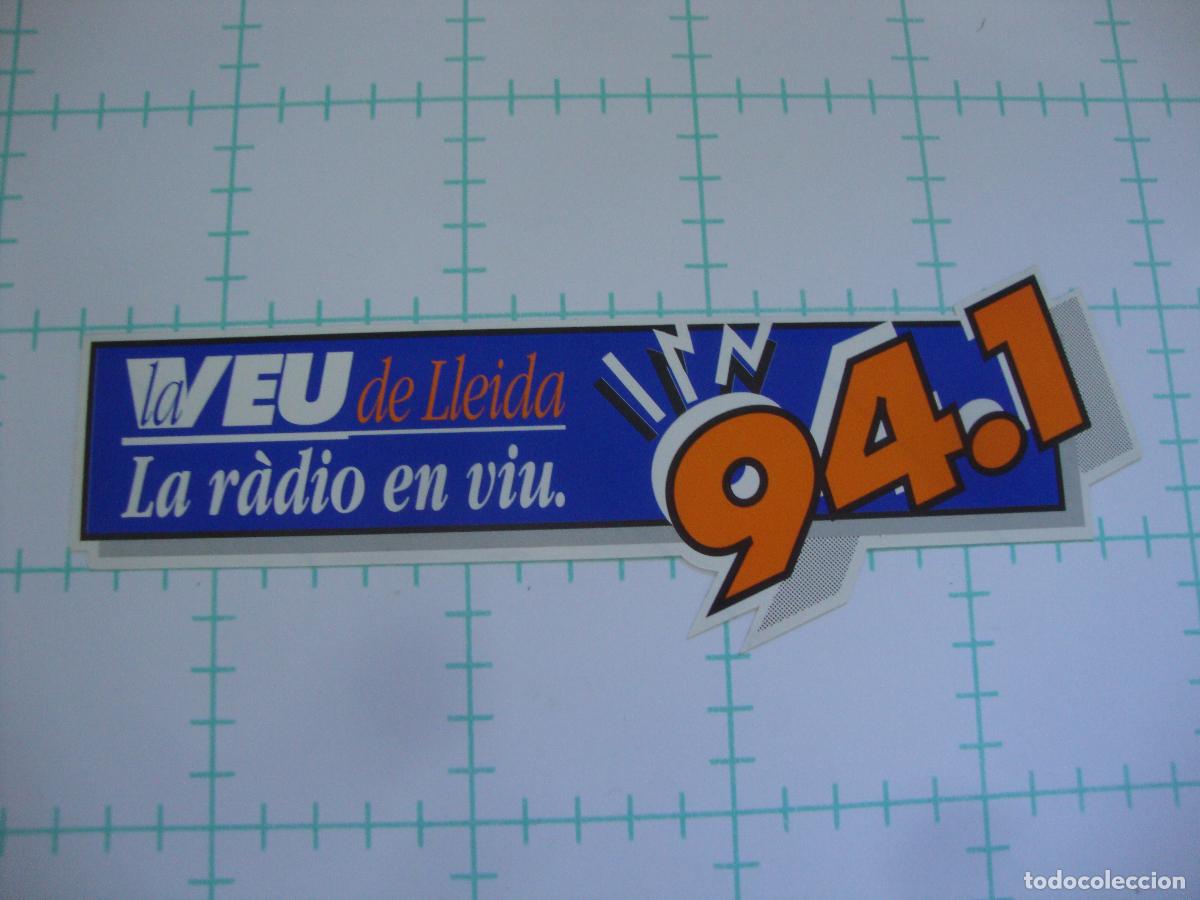 Pegatinas de colecci&oacute;n: PEGATINA NUEVA RADIO LA VEU DE LLEIDA