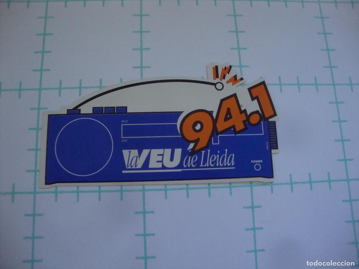 Pegatinas de colecci&oacute;n: PEGATINA NUEVA RADIO LA VEU DE LLEIDA