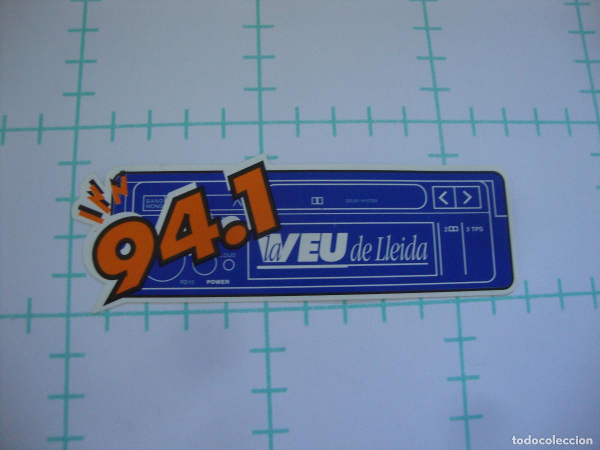 Pegatinas de colecci&oacute;n: PEGATINA NUEVA RADIO LA VEU DE LLEIDA