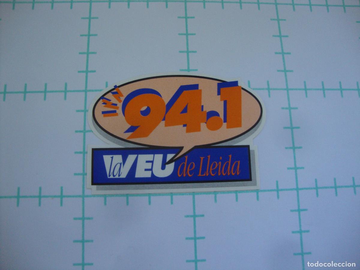 Pegatinas de colecci&oacute;n: PEGATINA NUEVA RADIO LA VEU DE LLEIDA