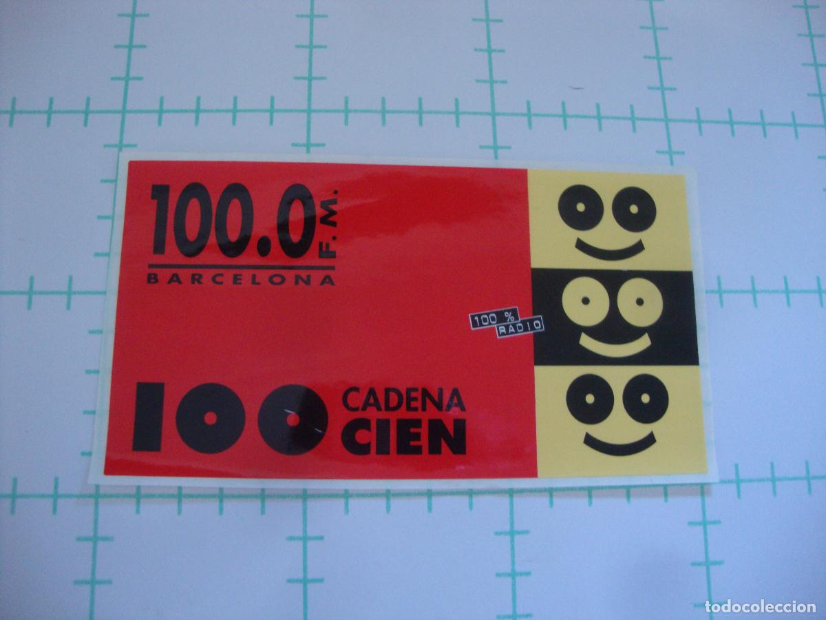 Pegatinas de colecci&oacute;n: PEGATINA NUEVA RADIO CADENA 100