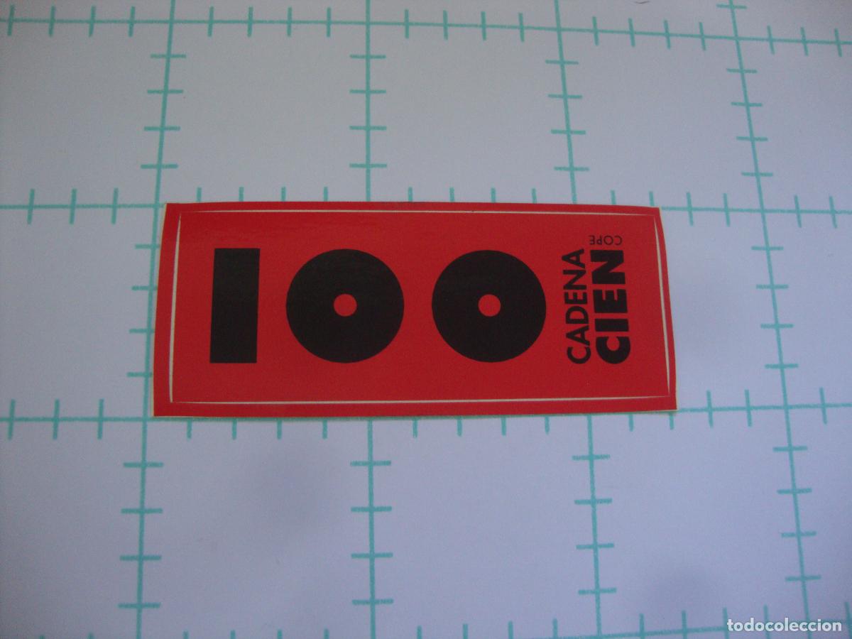 Pegatinas de colecci&oacute;n: PEGATINA NUEVA RADIO CADENA 100