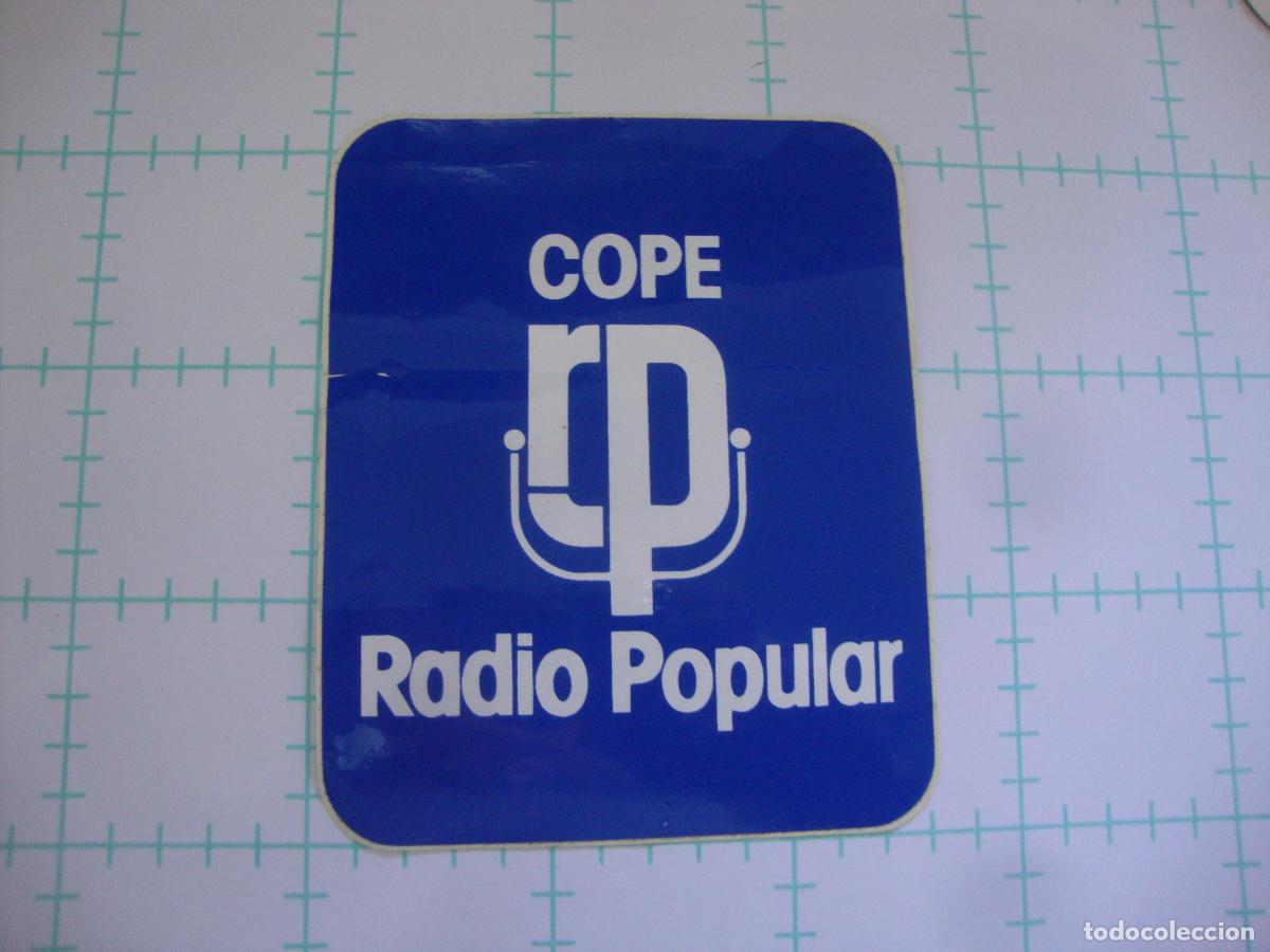 Pegatinas de colecci&oacute;n: PEGATINA NUEVA RADIO COPE RADIO POPULAR