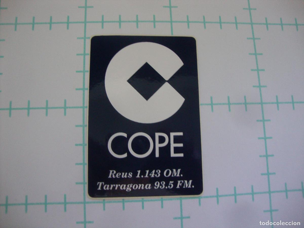 Pegatinas de colecci&oacute;n: PEGATINA NUEVA RADIO COPE REUS TARRAGONA