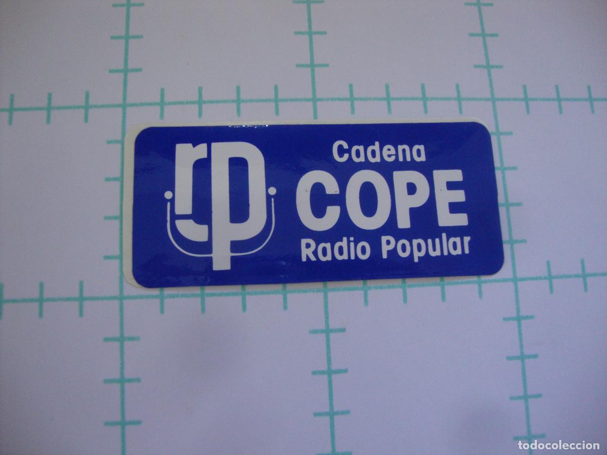 Pegatinas de colecci&oacute;n: PEGATINA NUEVA RADIO COPE RADIO POPULAR