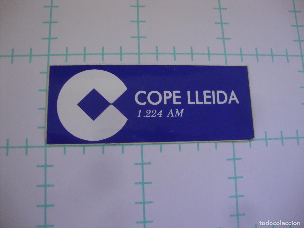 Pegatinas de colecci&oacute;n: PEGATINA NUEVA RADIO COPE RADIO POPULAR LLEIDA