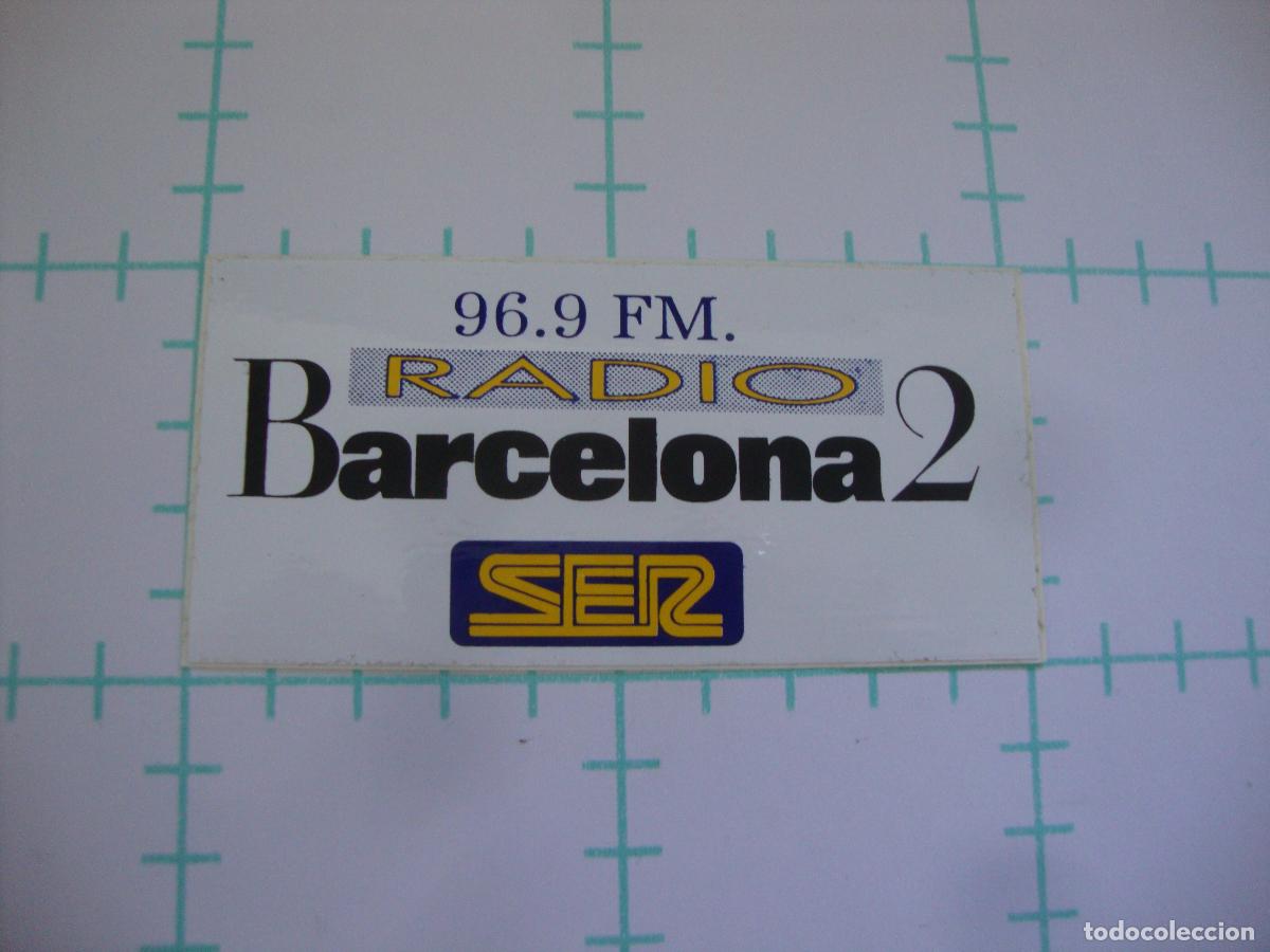Pegatinas de colecci&oacute;n: PEGATINA NUEVA RADIO BARCELONA 2 CADENA SER