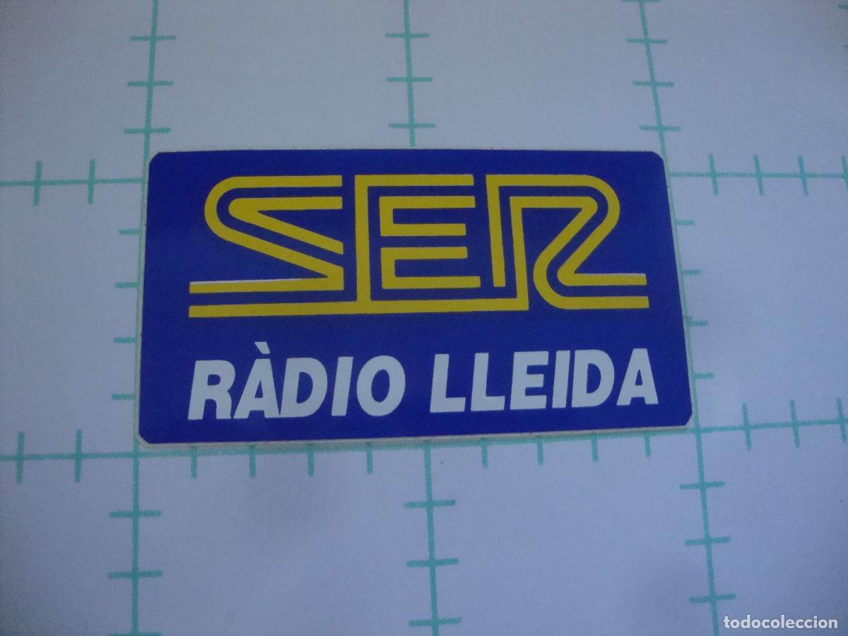 Pegatinas de colecci&oacute;n: PEGATINA NUEVA RADIO LLEIDA CADENA SER