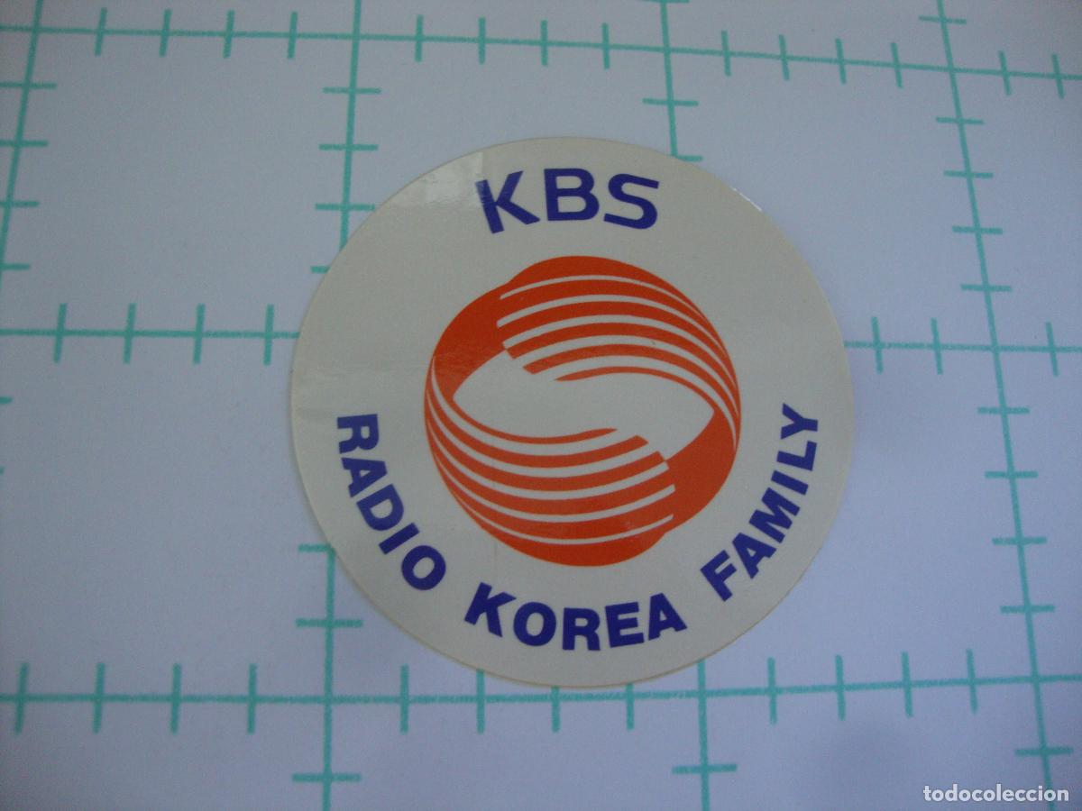 Pegatinas de colecci&oacute;n: PEGATINA NUEVA RADIO KOREA FAMILY