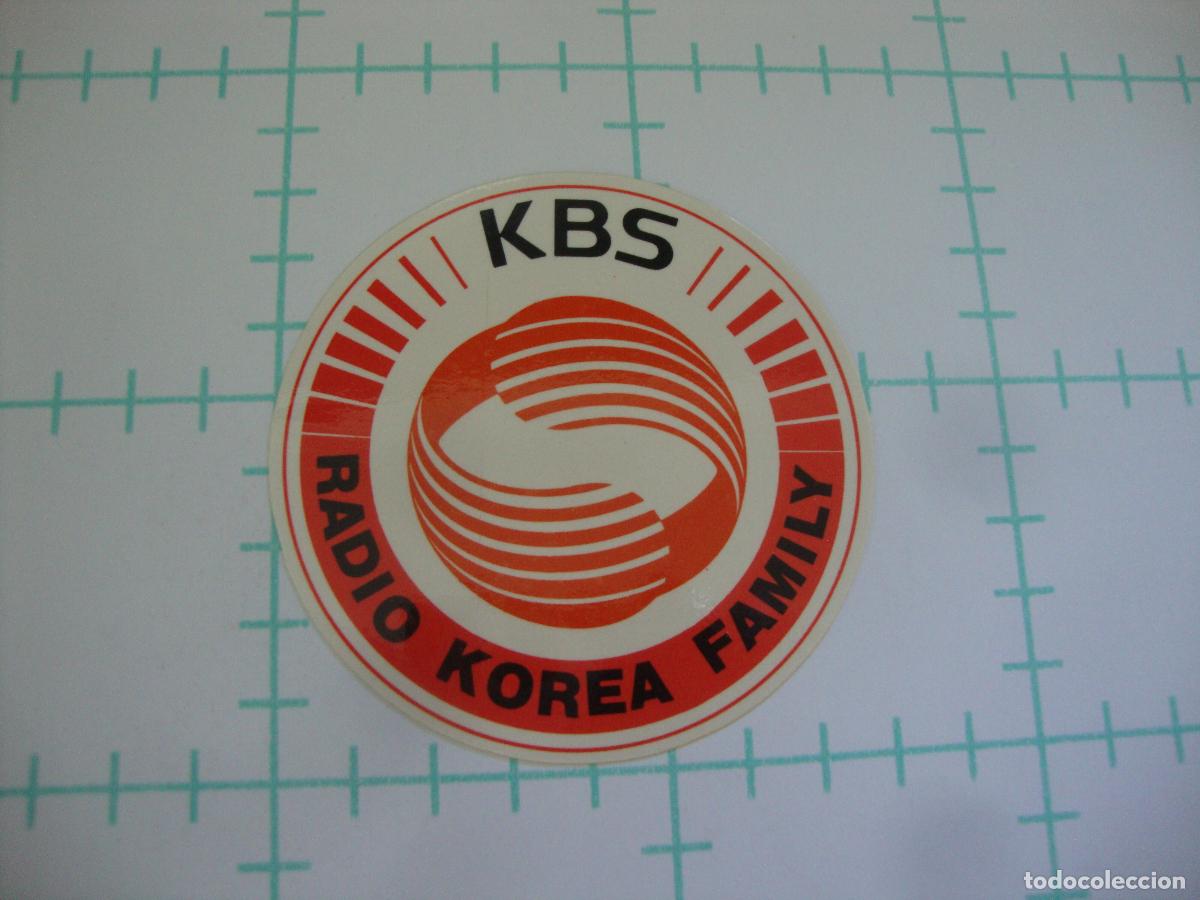 Pegatinas de colecci&oacute;n: PEGATINA NUEVA RADIO KOREA FAMILY