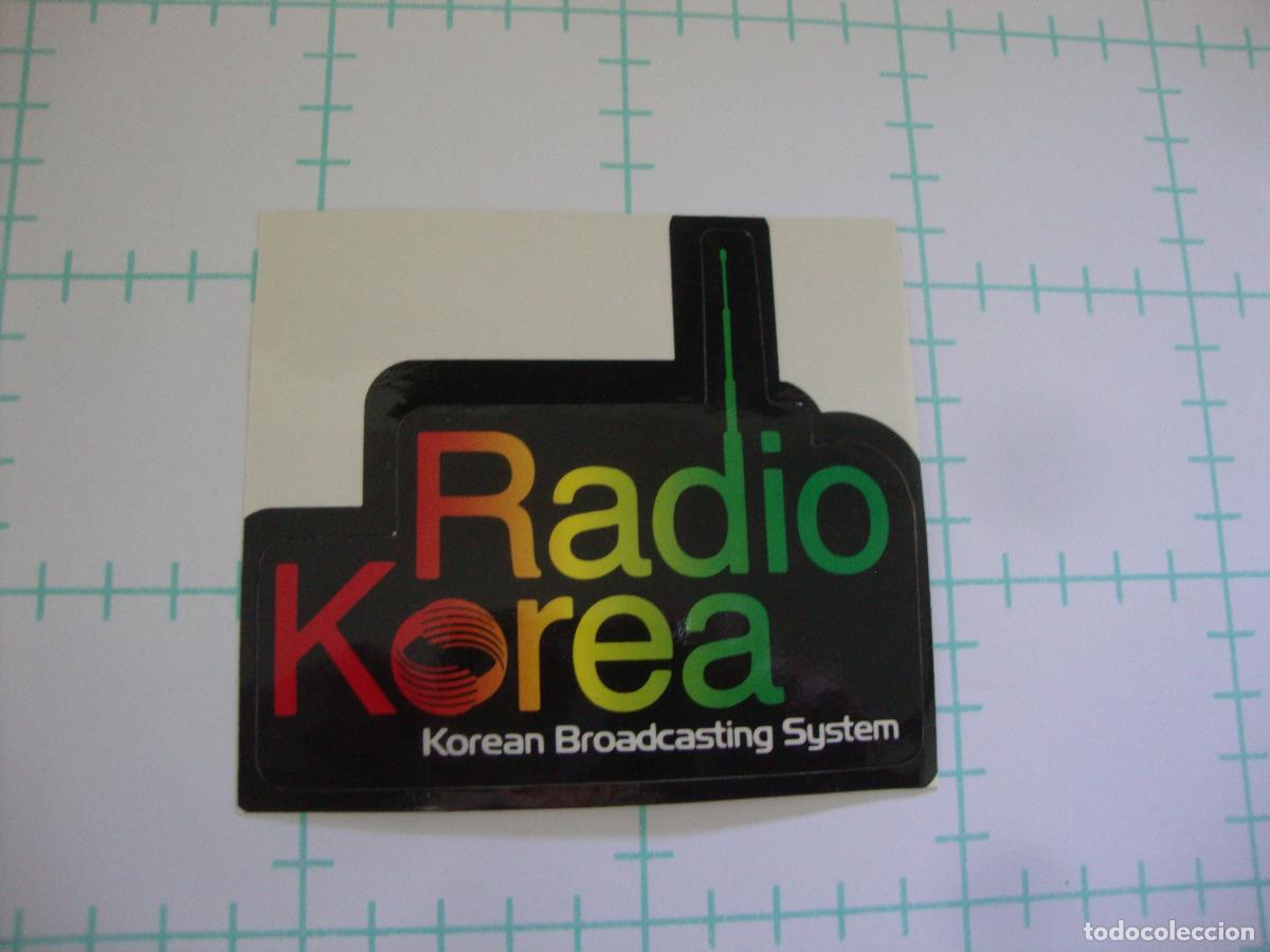 Pegatinas de colecci&oacute;n: PEGATINA NUEVA RADIO KOREA