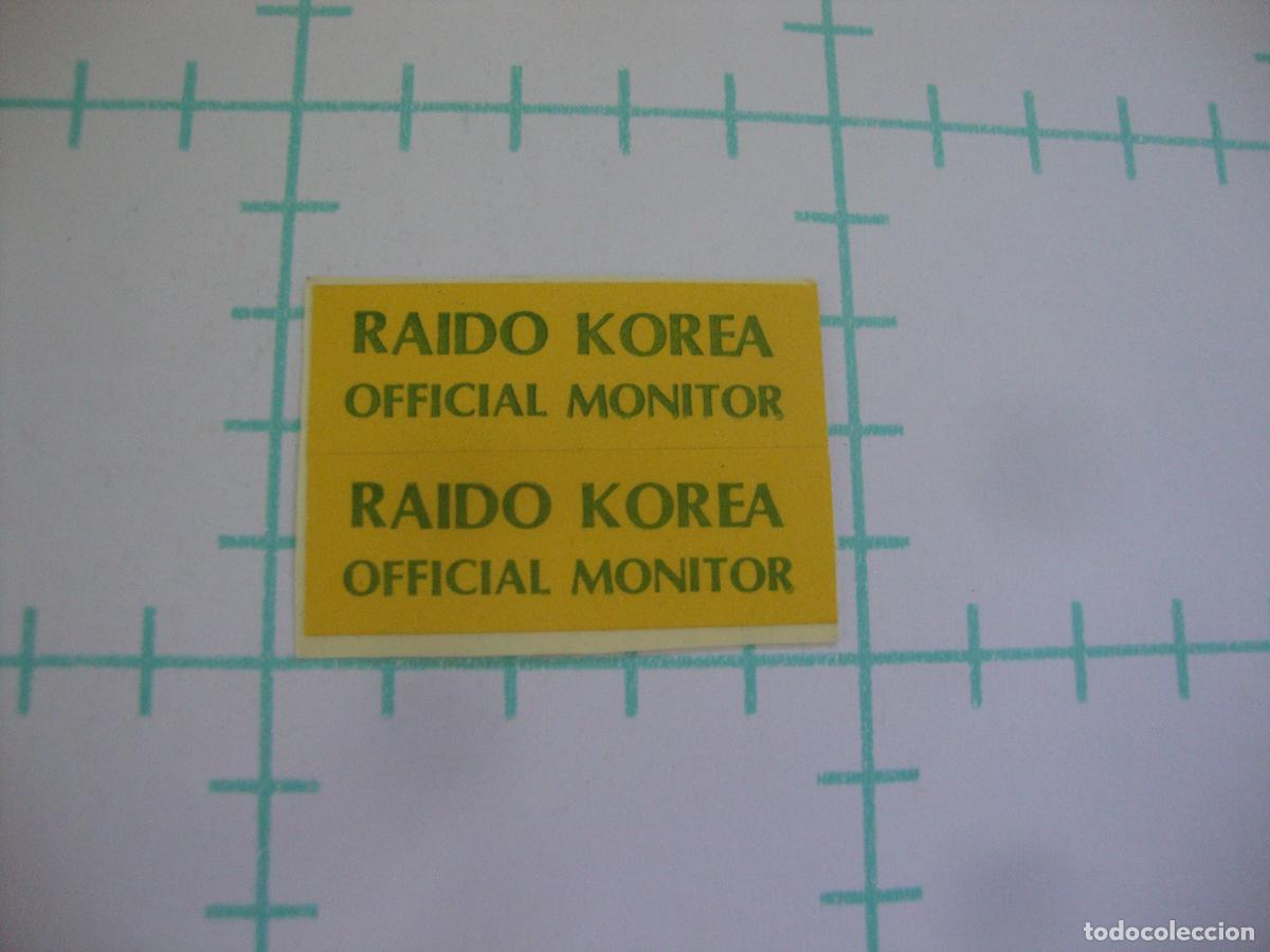 Pegatinas de colecci&oacute;n: PEGATINA NUEVA RADIO KOREA OFFICIAL MONITOR