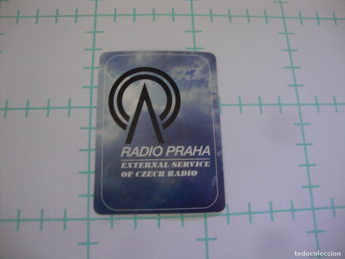 Pegatinas de colecci&oacute;n: PEGATINA NUEVA RADIO PRAHA