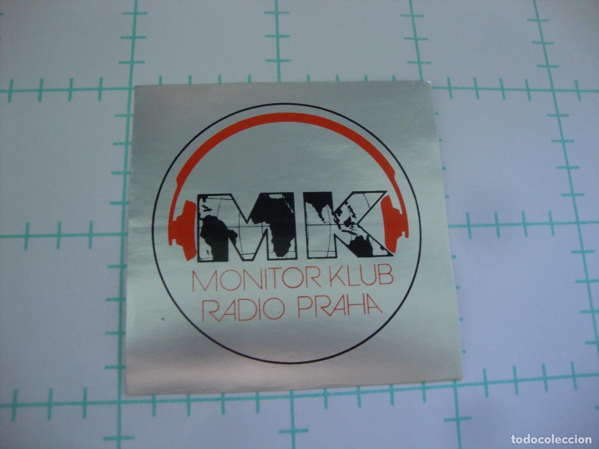 Pegatinas de colecci&oacute;n: PEGATINA NUEVA RADIO PRAHA MONITOR KLUB
