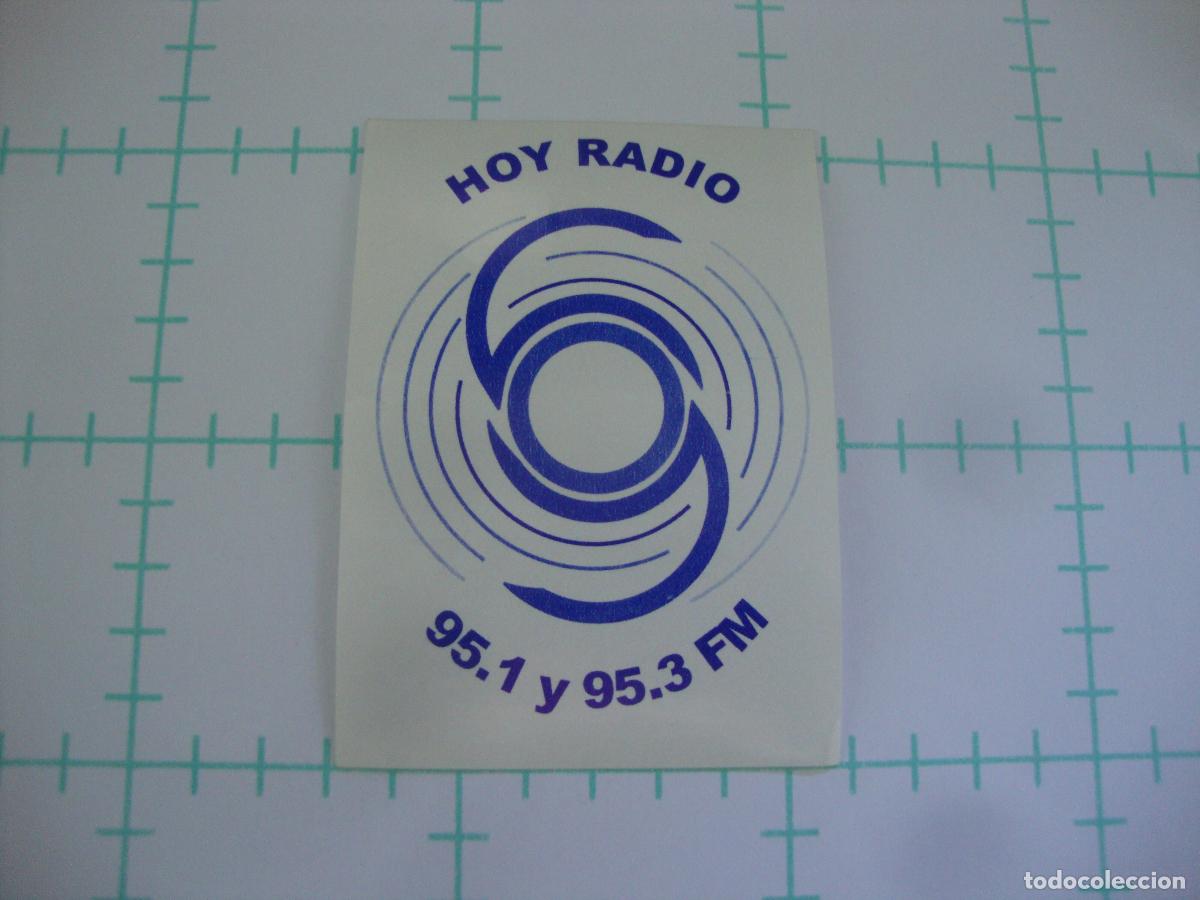 Pegatinas de colecci&oacute;n: PEGATINA NUEVA RADIO HOY RADIO