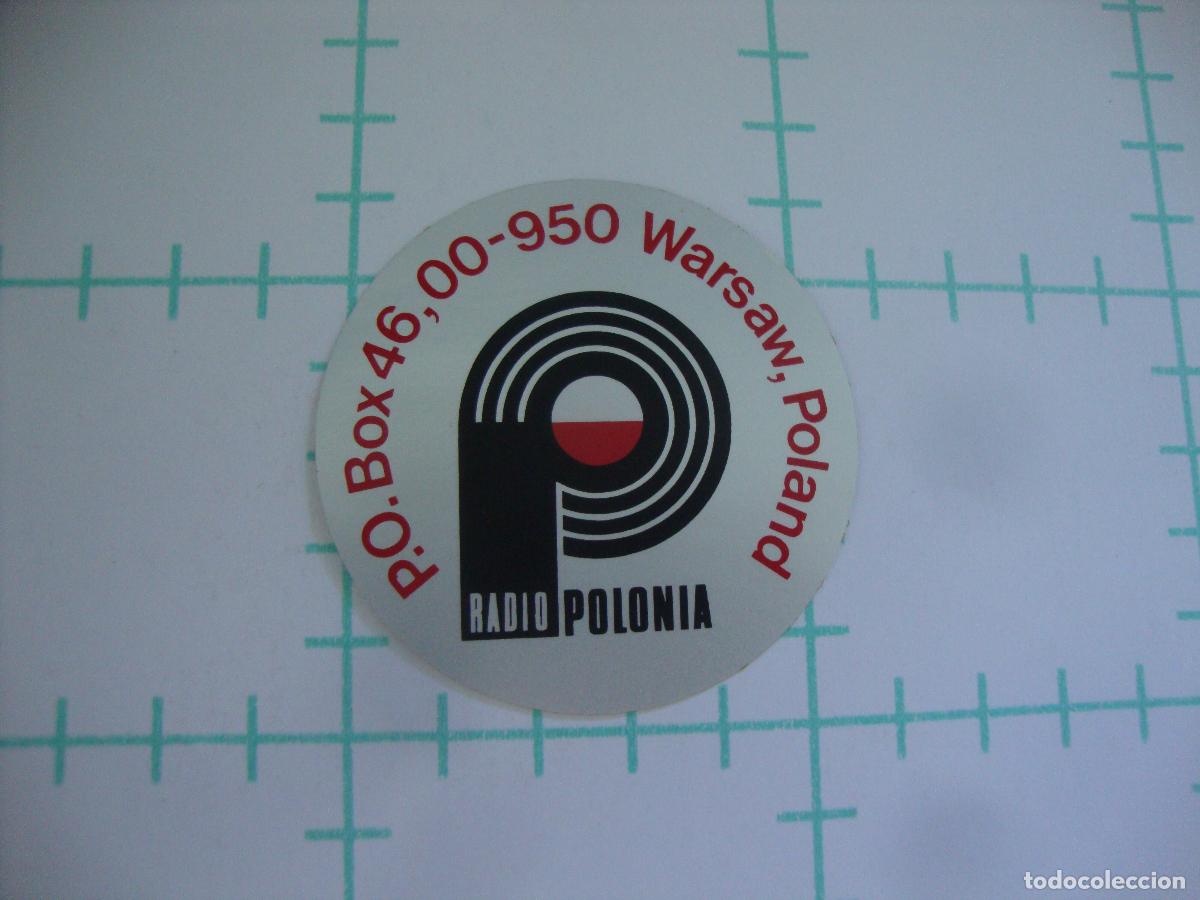 Pegatinas de colecci&oacute;n: PEGATINA NUEVA RADIO POLONIA
