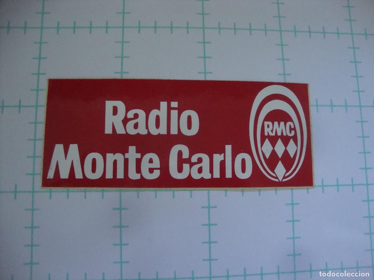 Pegatinas de colecci&oacute;n: PEGATINA NUEVA RADIO MONTE CARLO