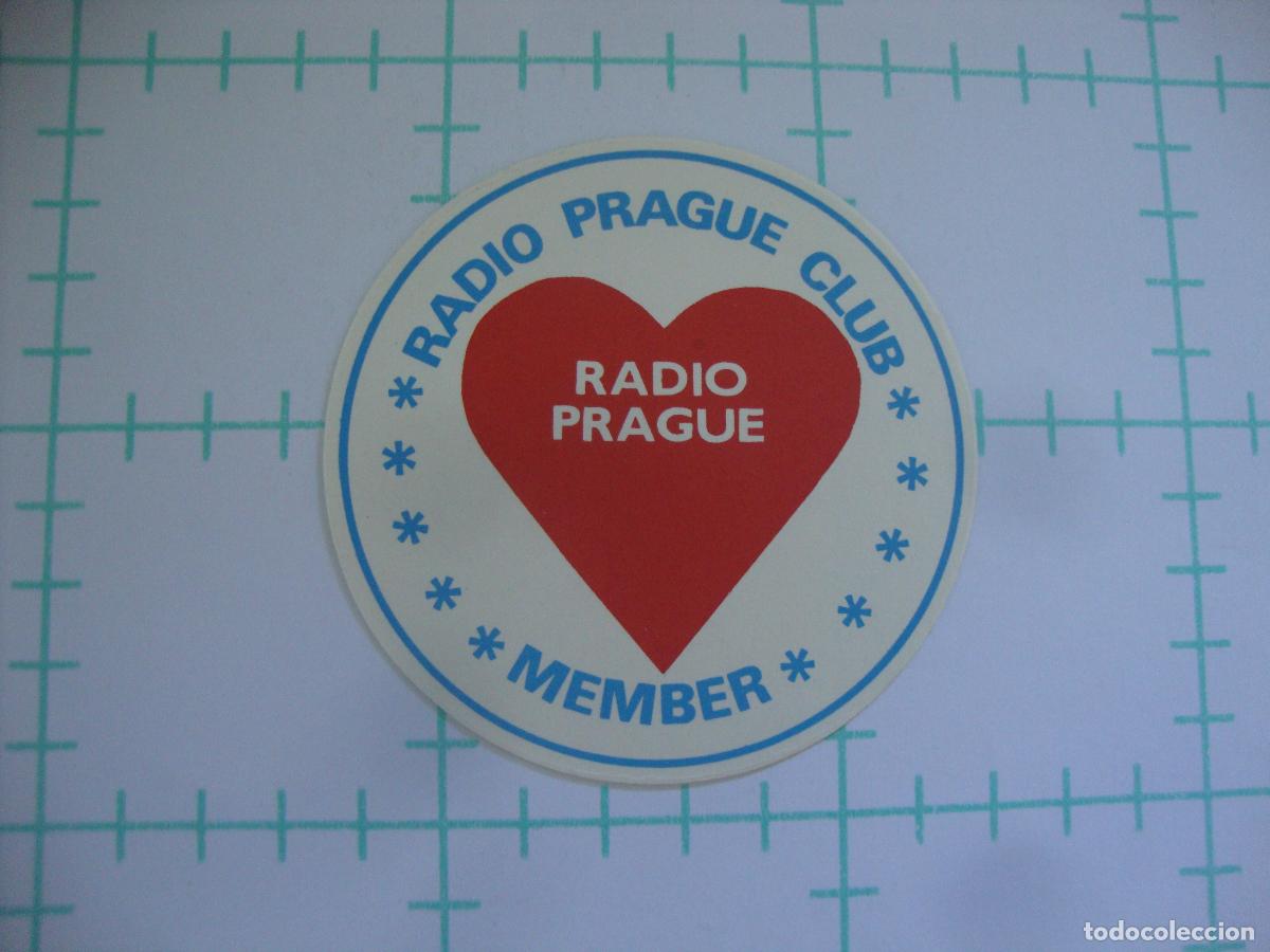 Pegatinas de colecci&oacute;n: PEGATINA NUEVA RADIO PRAGUE
