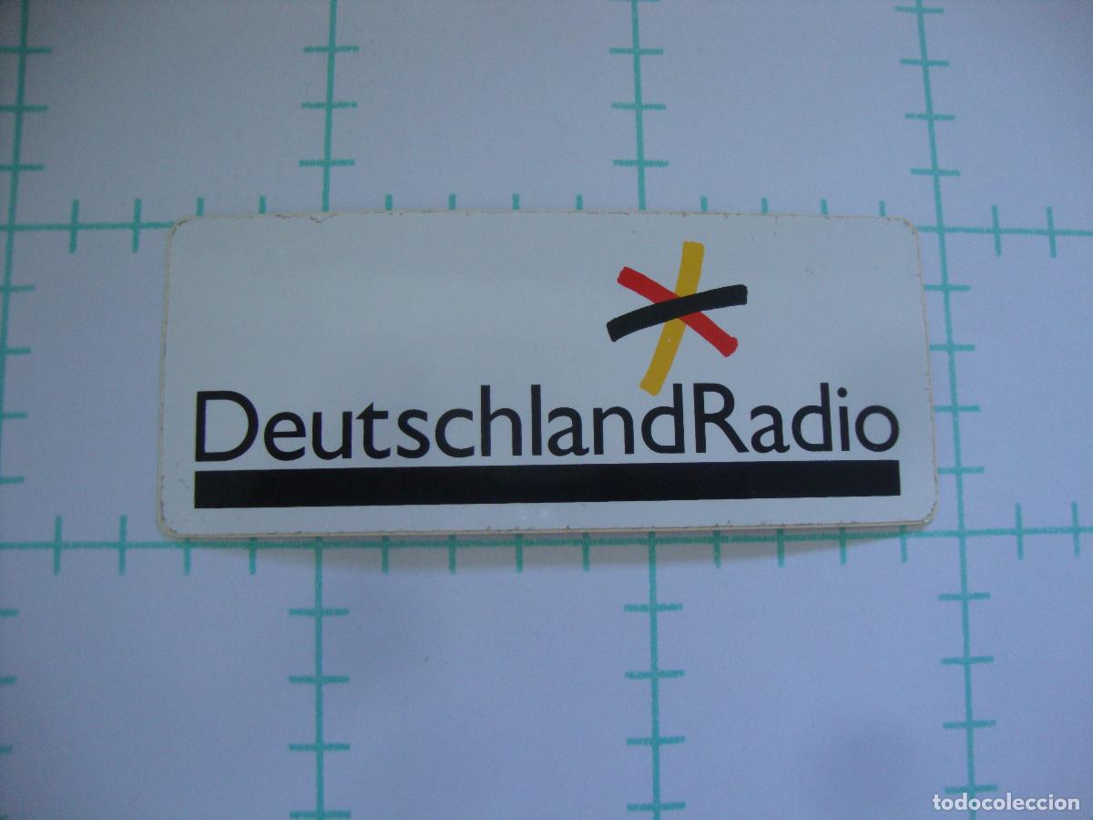 Pegatinas de colecci&oacute;n: PEGATINA NUEVA RADIO DEUTSCHLAND RADIO