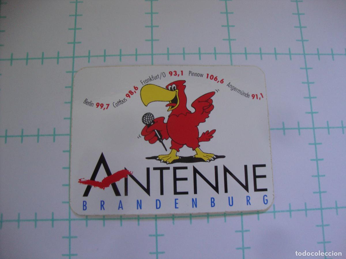 Pegatinas de colecci&oacute;n: PEGATINA NUEVA RADIO ANTENNE BRANDENBURG
