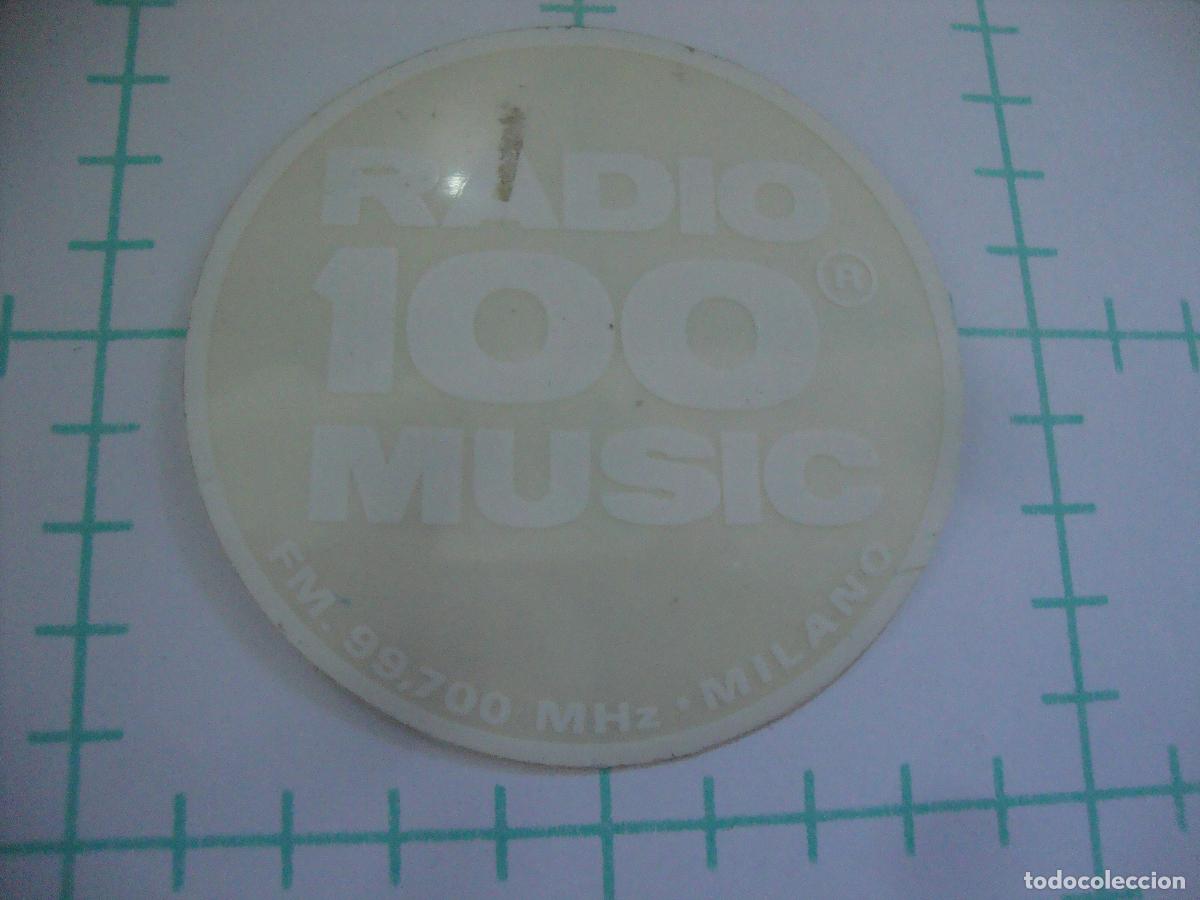 Pegatinas de colecci&oacute;n: PEGATINA NUEVA RADIO 100 MUSIC