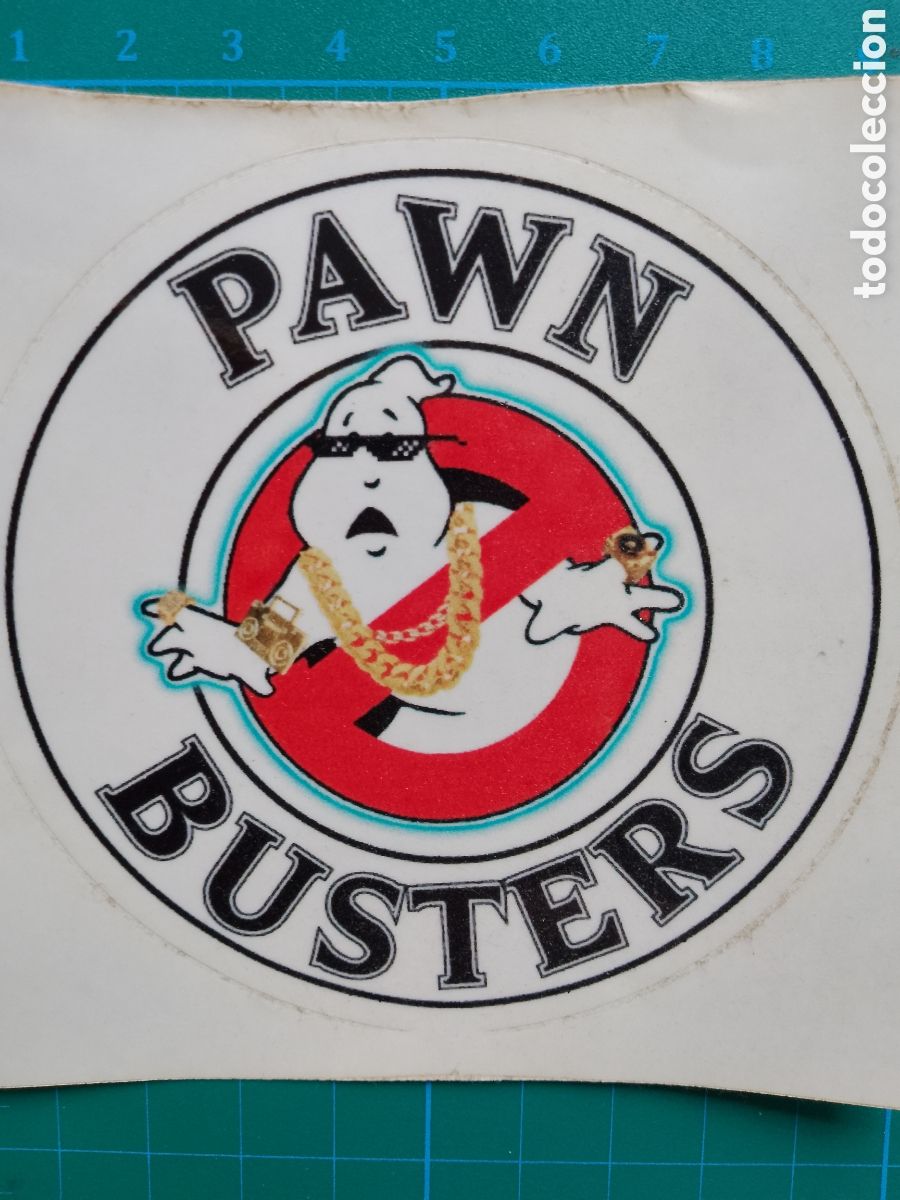 Pegatinas de colecci&oacute;n: PAWN BUSTERS . (GHOSTBUSTERS) . STICKER . PEGATINA